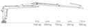 CR57 Crane Lifting capacity (200 bar)