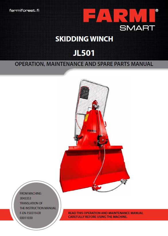 CH27DMR Manual and Spare Parts (copy)