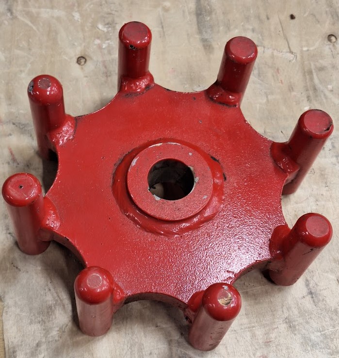 DRIVE ROLLER, D237-125mm, 550/45-22,5 NOKIA tyre, Vario 121